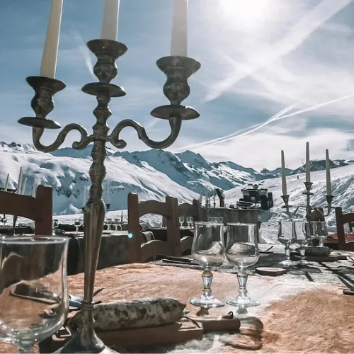 restaurant avec vue panoramique val d isere